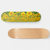 Sonnenblumenfeld Skateboard (Horizontal)