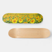 Sonnenblumenfeld Skateboard (Horizontal)