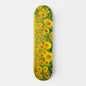 Sonnenblumenfeld Skateboard (Vorne)