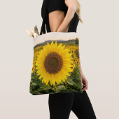 Sonnenblumenfeld Tasche (Von Nahem)