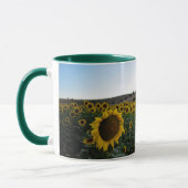 Sonnenblumenfeld Tasse (Links)
