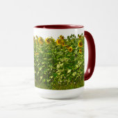 SONNENBLUMENFELD TASSE (VorderseiteRechts)