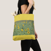 Sonnenblumenfeld-Tote-Tasche Tasche (Von Nahem)