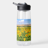 Sonnenblumenfeld Trinkflasche (Rechts)