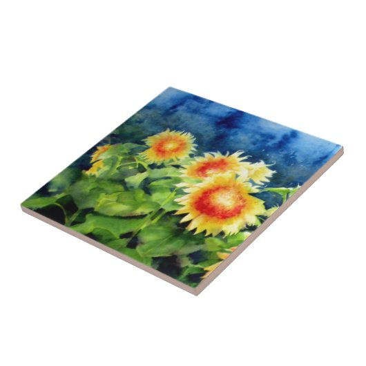 Sonnenblumenfelder 1 fliese (Seite)