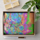 Sonnenblumenfelder _ blau seidenpapier (Geschenk)