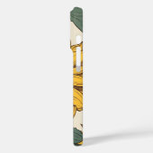 Sonnenblumenfelder: Ein lebendiges Blumenmuster Case-Mate iPhone Hülle (Rückseite / Links)