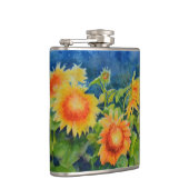 Sonnenblumenfelder Flachmann (Rechts)