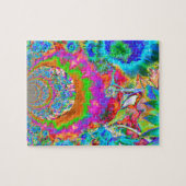 Sonnenblumenfelder für immer - blau puzzle (Horizontal)