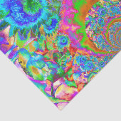 Sonnenblumenfelder für immer - blau seidenpapier (Ausschnitt)