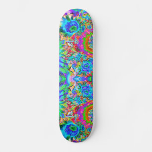 Sonnenblumenfelder für immer - blau skateboard