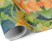 Sonnenblumenfelder für immer geschenkpapier (Rolleneckpunkt)