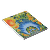 Sonnenblumenfelder für immer notizblock (angewinkelt)
