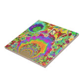 Sonnenblumenfelder für immer - orange fliese (Seite)