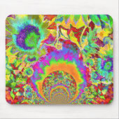 Sonnenblumenfelder für immer - orange mousepad (Vorne)