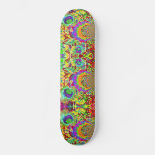 Sonnenblumenfelder für immer - orange skateboard