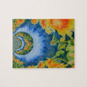 Sonnenblumenfelder für immer puzzle (Horizontal)