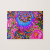 Sonnenblumenfelder für immer - rosa puzzle (Horizontal)