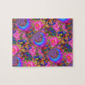 Sonnenblumenfelder für immer - rosa puzzle (Horizontal)