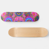 Sonnenblumenfelder für immer - rosa skateboard (Horizontal)