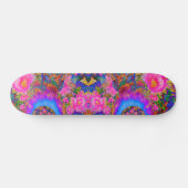 Sonnenblumenfelder für immer - rosa skateboard (Horizontal)