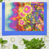 Sonnenblumenfelder Handtuch (Gefaltet)