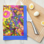 Sonnenblumenfelder Handtuch (Viertel Falte)