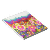 Sonnenblumenfelder Notizblock (angewinkelt)