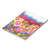 Sonnenblumenfelder Notizblock (Rotiert)