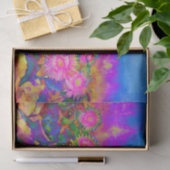 Sonnenblumenfelder _ rosa seidenpapier (Geschenk)