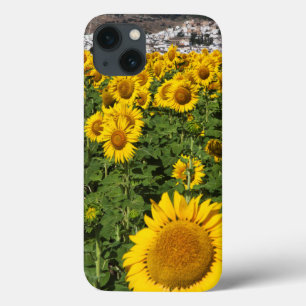 Sonnenblumenfelder, weiße Hügelstadt Bornos Case-Mate iPhone Hülle