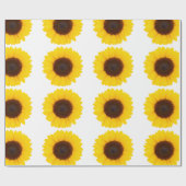 Sonnenblumenfilm Geschenkpapier (Flach)