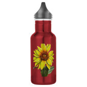 Sonnenblumenflasche Edelstahlflasche (Links)