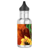 Sonnenblumenflasche Edelstahlflasche (Links)
