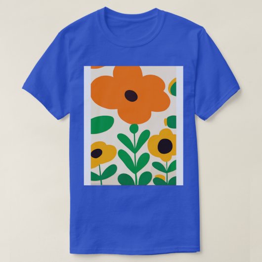 Sonnenblumenformen 1 T-Shirt (Design vorne)