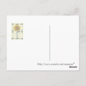 Sonnenblumenfreuden... Postkarte (Rückseite)