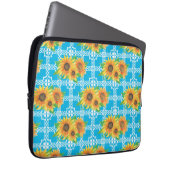 Sonnenblumenfrosch Laptopschutzhülle (Vorne Rechts)