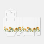 Sonnenblumengarten Blumendusche Geschenkschachtel (Ungefaltet)