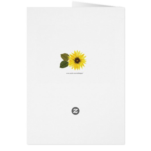 Sonnenblumengarten | Geburtstag (Hinten)