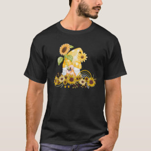 Sonnenblumengarten Gnome Frauen Sommer T-Shirt