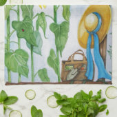 Sonnenblumengarten Handtuch (Gefaltet)