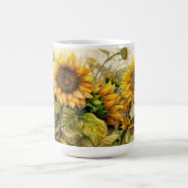 Sonnenblumengarten Kaffeetasse (Mittel)