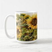 Sonnenblumengarten Kaffeetasse (Links)
