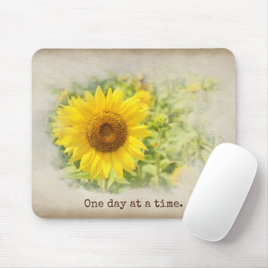 Sonnenblumengarten Mauspad (Mit Mouse)