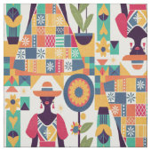 Sonnenblumengarten Stoff (Muster)