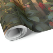 Sonnenblumengarten Vogelhäuser Geschenkpapier (Rolleneckpunkt)