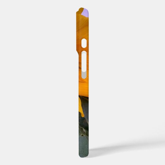 Sonnenblumengehäuse Case-Mate iPhone Hülle (Rückseite / Links)