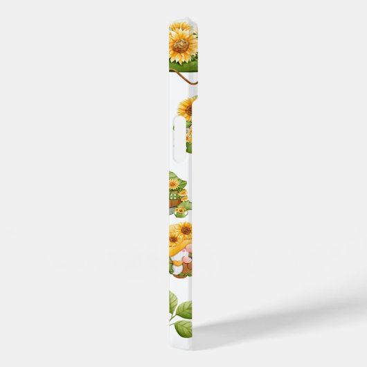 Sonnenblumengehäuse | Gnome Spring Case-Mate iPhone Hülle (Rückseite / Rechts)