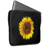 Sonnenblumengehäuse Laptopschutzhülle (Vorne Rechts)