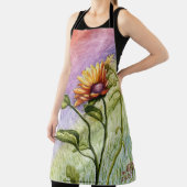 Sonnenblumengeheimnisse bei Sonnenuntergang Schürze (InSitu)